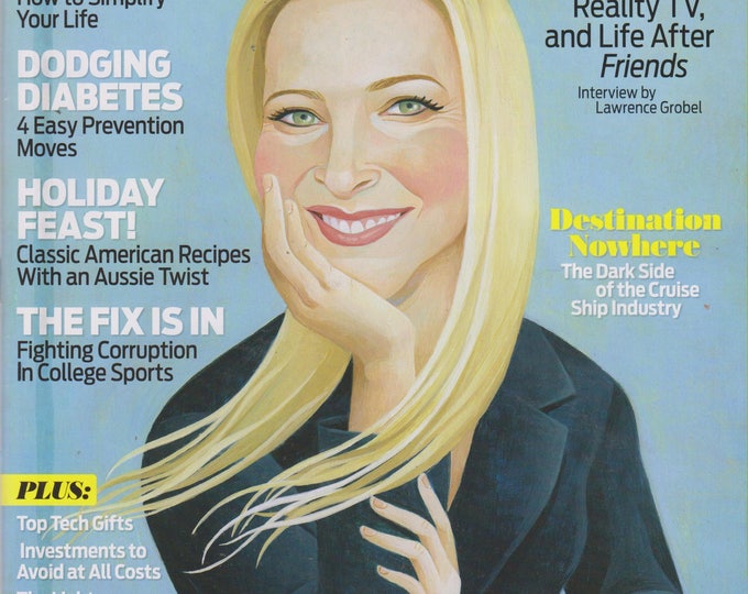 Saturday Evening Post November/December 2013 Lisa Kudrow; Less is More; Dodging Diabetes; Holiday Feast; The Fix is In (Magazine, Americana)