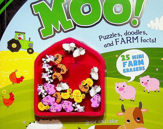 Discovery Kids Moo! Puzzles, Doodles, and Farm Facts  (Softcover: Children's, Activity Books) 2014