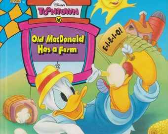 Disney's Toontown Old MacDonald Has A Farm (Donald Duck)   (Hardcover: Children's Picture Book)  1995
