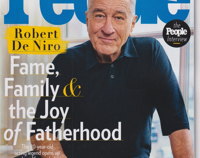 People February 19, 2024 Robert De Niro, King Charles, Celine Dion (Magazine: Celebrity, Gossip)