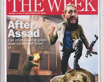 The Week December 20, 2024 After Assad, Health Insurers, Jesse Eisenberg, MAGA's & Raw Milk  (Magazine: Politics, News)