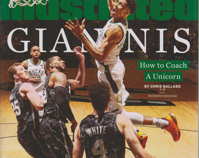 Sports Illustrated April 8, 2019 Giannis How To Coach a Unicorn  (Magazine: Sports)