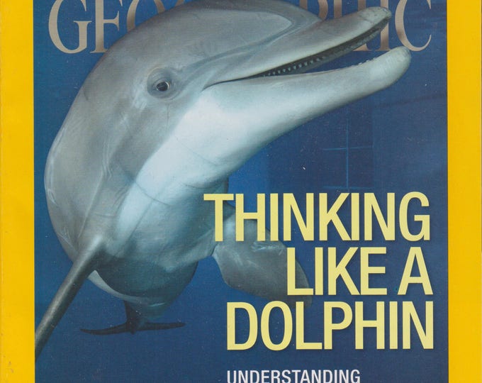 National Geographic May 2015 Thinking Like a Dolphin, Detroit, Better Bees , The Mekong (Magazine: General Interest)