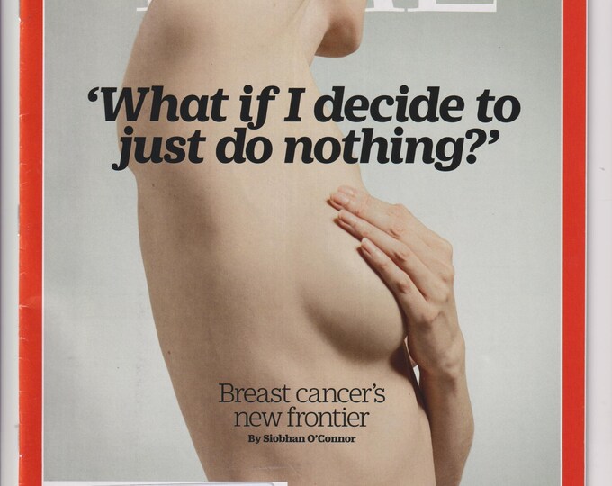 Time October 12, 2015 Breast Cancer's New Frontier, Ben Carson, Eli Broad, SATs and ACTs (Magazine: News, Current Events)