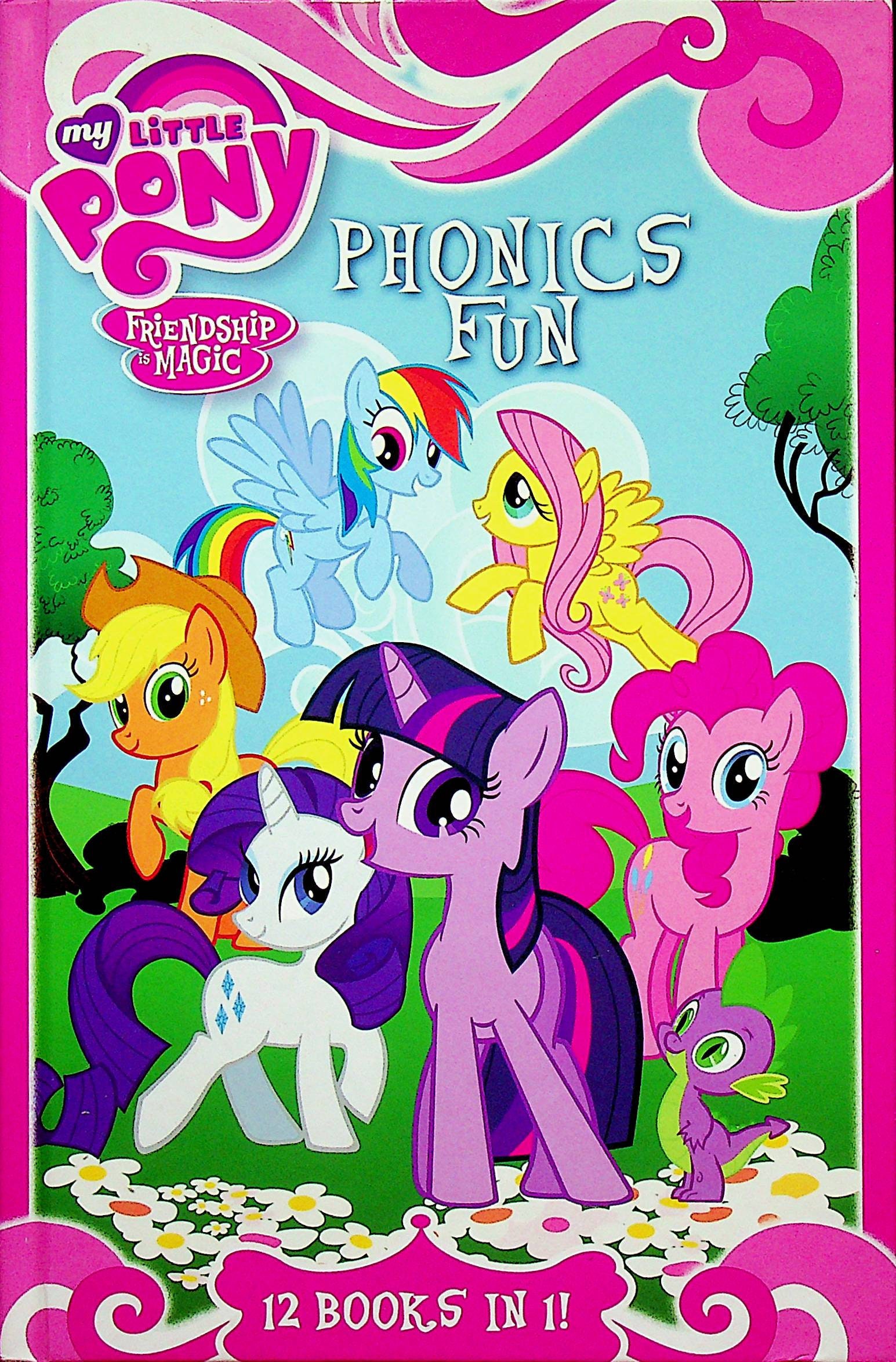 My Little Pony Friendship is Magic Phonics Fun (12 books in 1) (Hardcover Children