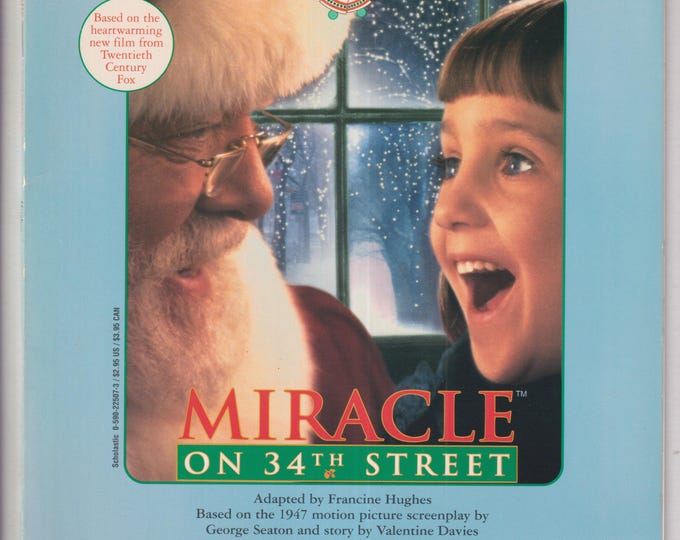 Miracle on 34th Street Adapted by Francine Hughes  (Softcover: Children's Picture Book, Christmas) 1994
