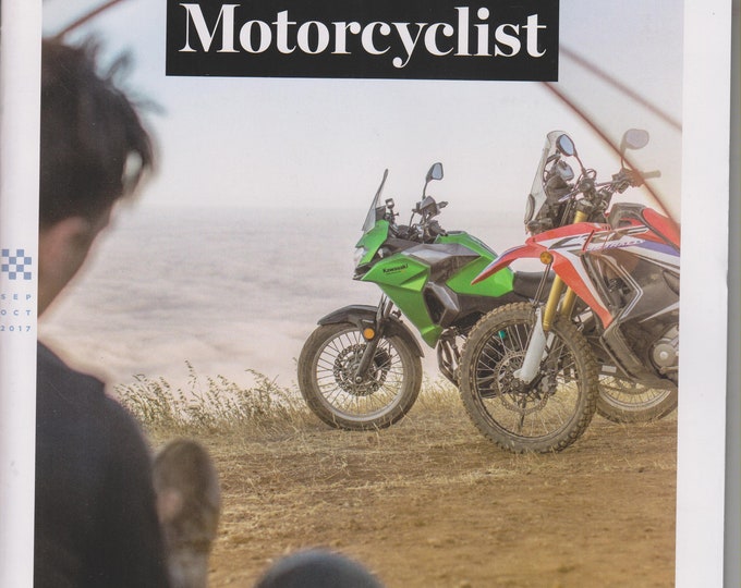 Motorcyclist September/October 2017 Mosul Sidecar Escape (Magazine: Motorcycle)