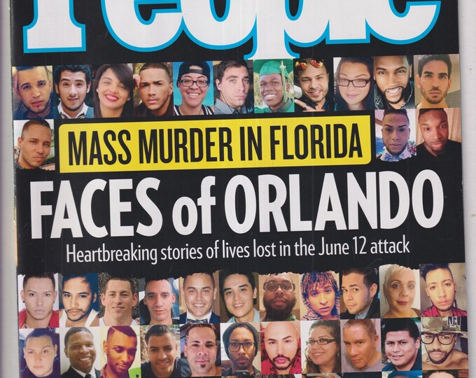 People June 27, 2016 Faces of Orlando, Royal Family Photos, Kim Kardashian, Wonder Woman (Magazine:  Celebrity, Gossip, True Crime)