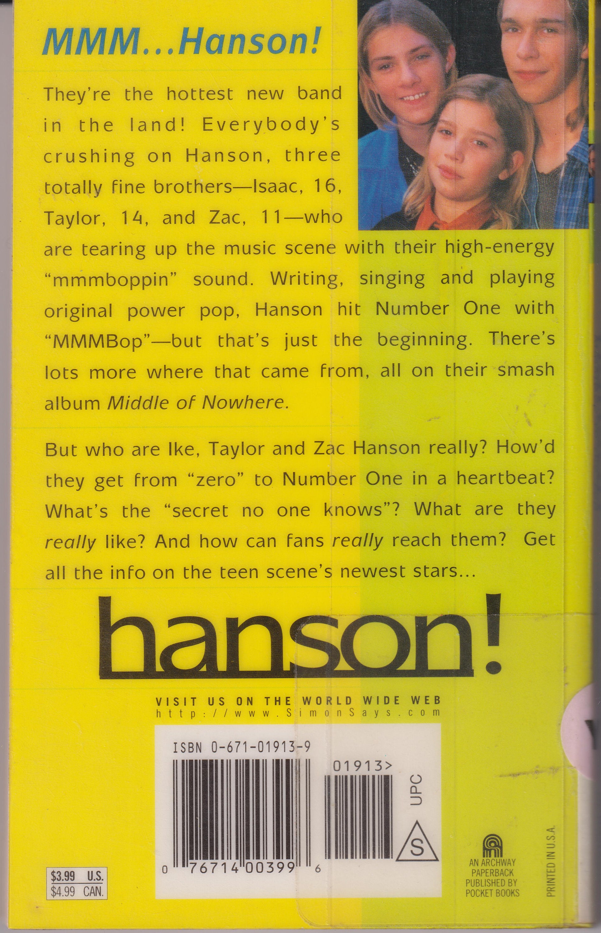 Hanson: Because Our Love Didn't End At Mmmbop