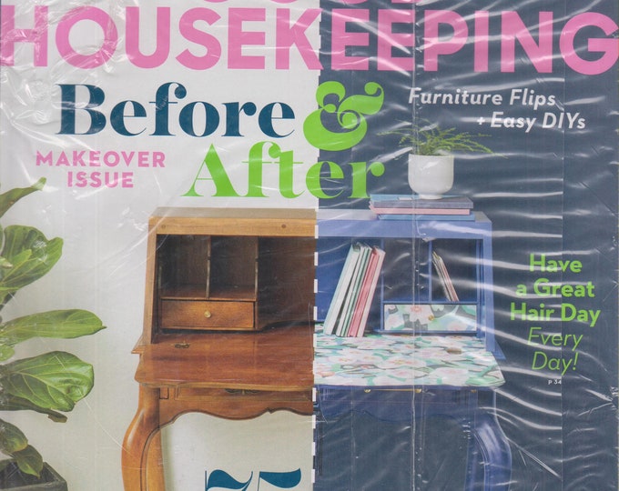 Good Housekeeping January February 2020 Before and After  (Magazine: Home & Garden)