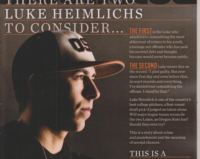 Sports Illustrated May 21, 2018 Luke Heimlichs (Magazine: Sports)