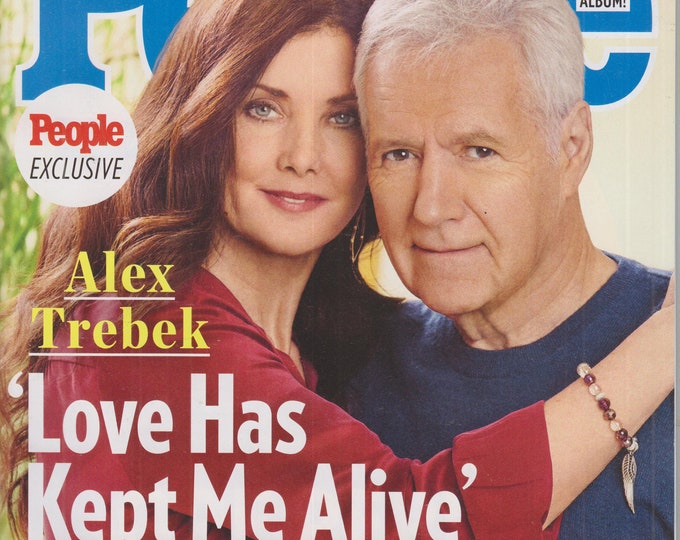 People August 3, 2020 Alex Trebek Love Has Kept Me Alive  (Magazine, Celebrities)