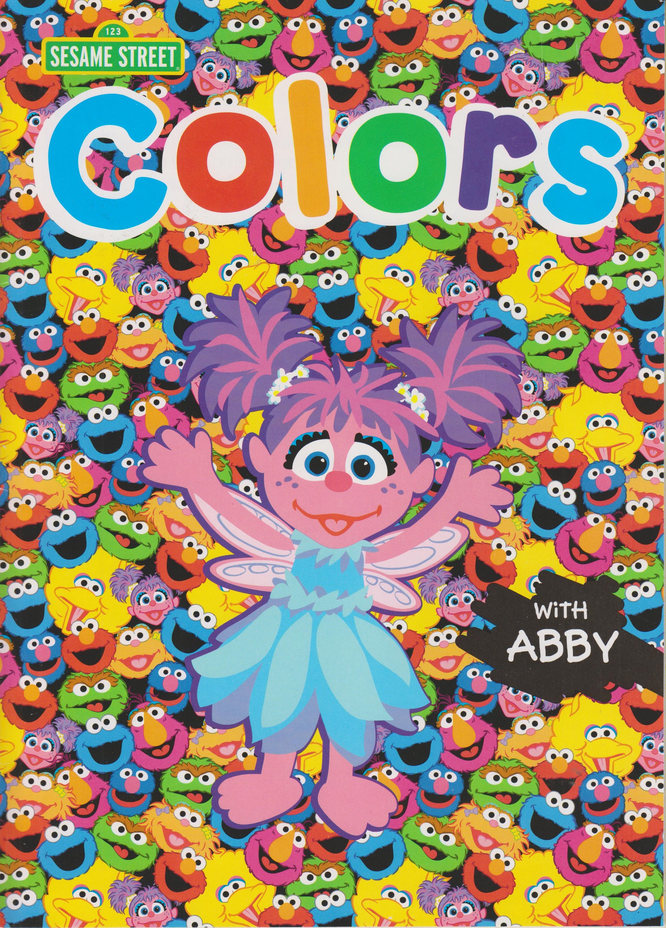 Sesame Street Colors With Abby Workbook (Paperback Children's