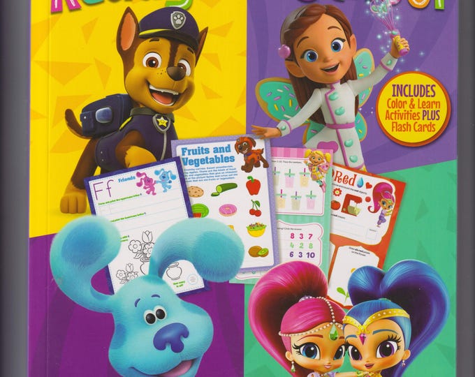 Nickelodeon Ready For School Pre-K Workbook PAW Patrol, Blue's Clues, Shimmer and Shine (Children's Workbook Ages 3-6) 2021