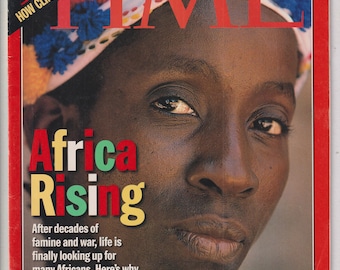 Time March 30, 1998 Africa Rising, Awa Kone of Mali, How Clinton Survived Willey, Can Nike Rebound? (Magazine: News, Current Events)