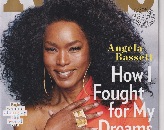 People March 11, 2024 Angela Bassett, Women Changing The World  (Magazine: Celebrity, Gossip)