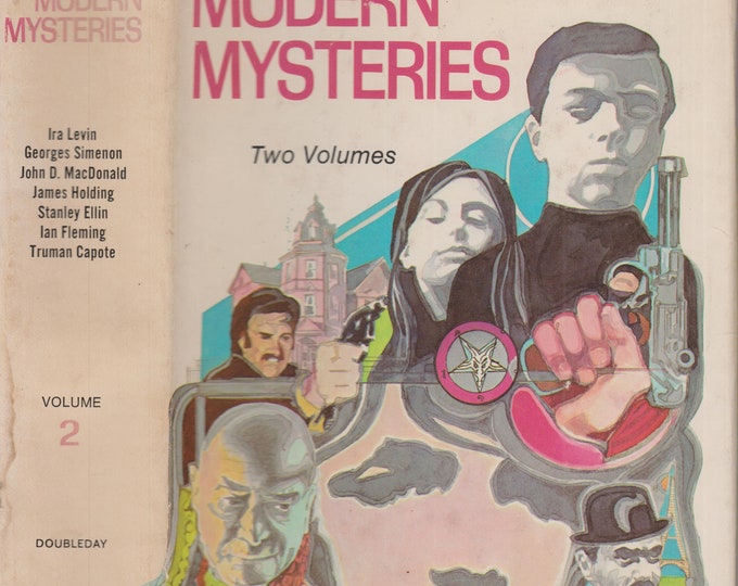 A Treasury of Modern Mysteries Volume 2  (Hardcover:  Mystery, Short Stories) 1973