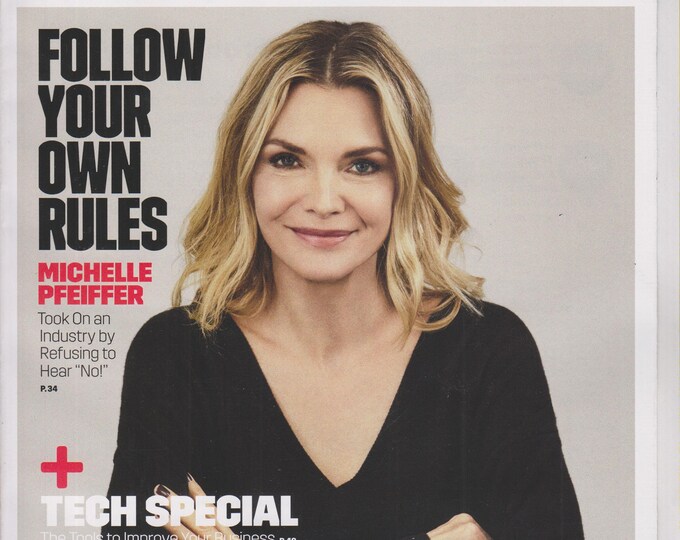 Entrepreneur June 2019 Michelle Pfeiffer - Follow Your Own Rules  (Magazine, Business)