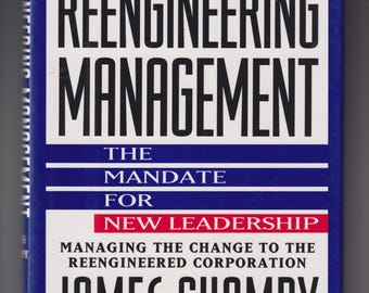 Reengineering the Corporation - A Mandate for New Leadership (Hardcover: Business) 1995 FE