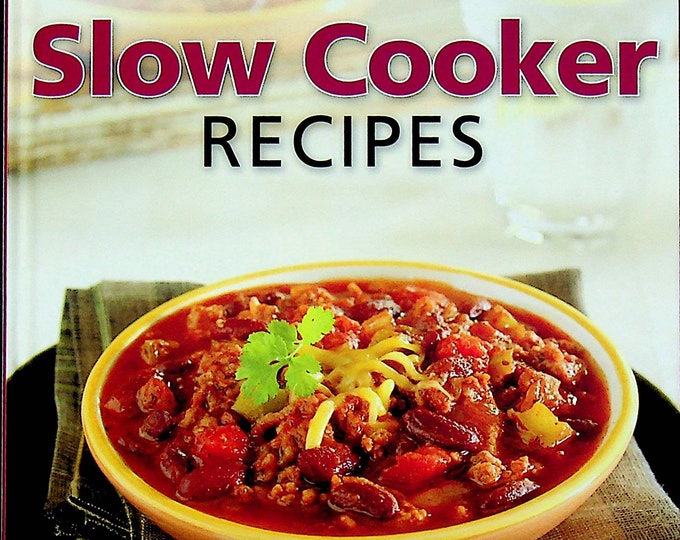 Crock Pot Slow Cooker Recipes  (Hardcover: Cookbook, Recipes)