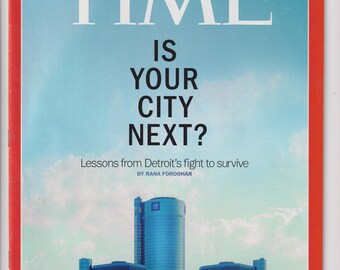Time August 5, 2013 Detroit's Fight to Survive, Weiners & Losers, Al Qaeda, Boy George  (Magazine: Politics, Current Events)