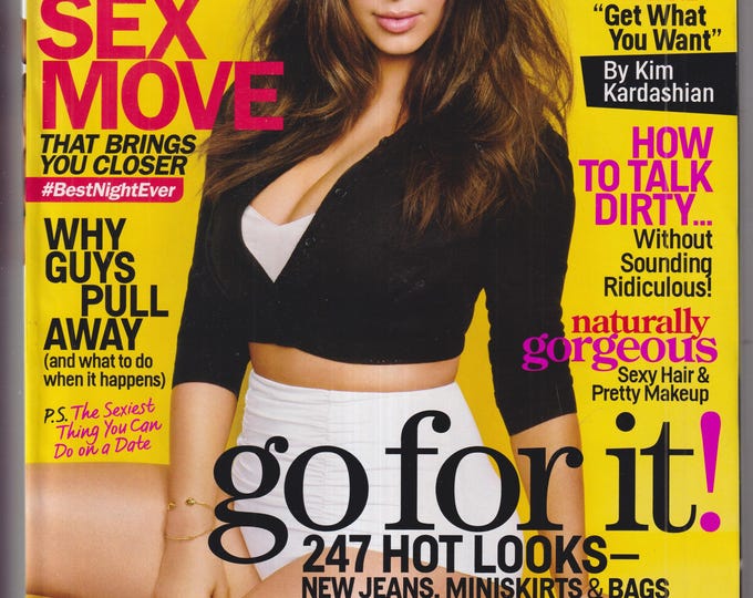 Cosmopolitan April 2013 Kim Kardashian, Go For It! 247 Hot Looks (Magazine: Lifestyle, Women)