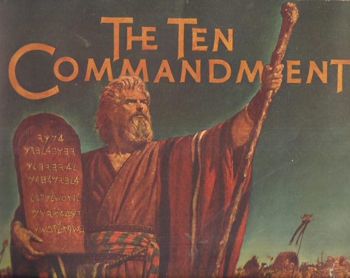 The Ten Commandments (Staple Bound: Religion, Christianity, Movie Memorabilia ) 1956