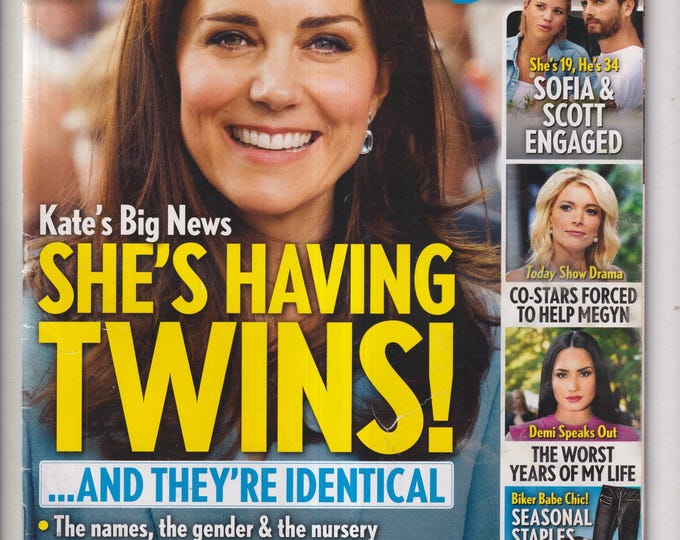 Life & Style November 6, 2017 Princess Kate, Sofia Richie, Demi Lovato,  (Magazine: Celebrity, Gossip)