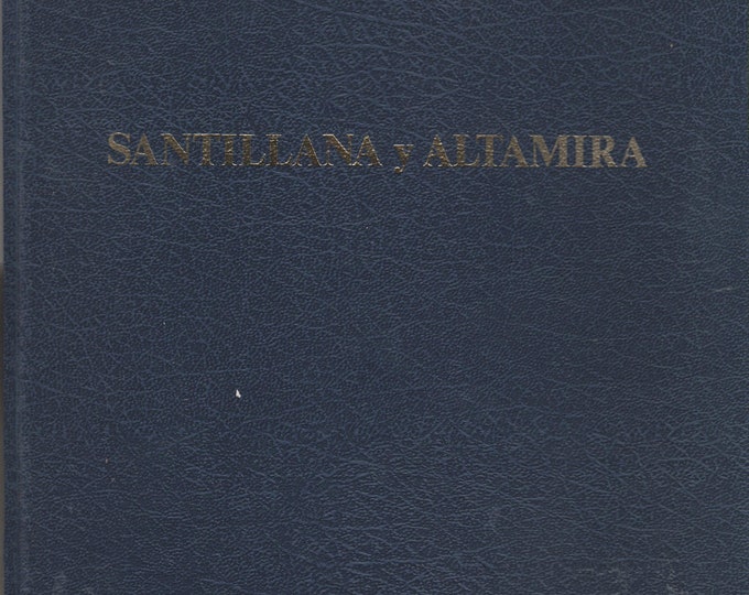 Santillana y Altamira   (Hardcover: Travel, Spain, Spanish Language) 1976