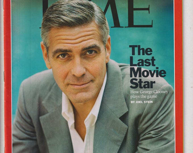 Time March 7, 2008 George Clooney The Last Movie Star, Barrack Obama, After Fidel, NASCAR  (Magazine: News, Current Events)