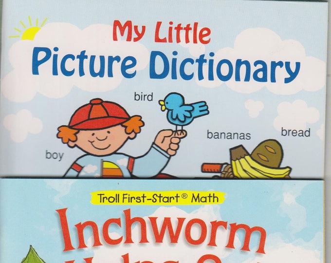 3 Books - What Makes the Weather?, My Little Picture Dictionary; Inchworm Helps Out  (Staple bound: Children's Early Readers)  1998