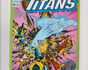 New Titans #90 DC Comics September 1992 (Comic: Superheroes, Action)
