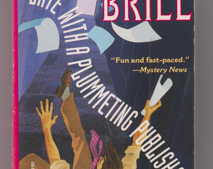 Date With A Plummeting Publisher by Toni Brill (A Midge Cohen Mystery) (Paperback: Mystery, Humor )1995