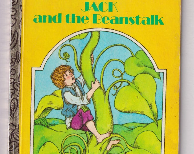 Jack and the Beanstalk Little Golden Book #545  (Hardcover: Children's Picture Book) 1974