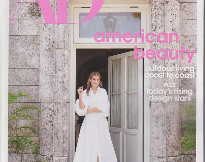 Architectural Digest July August 2023 Aerin Lauder in Palm Beach, American Beauty (Magazine: Interior Design, Home Decor)