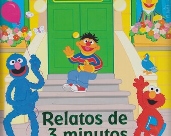 Sesame Street Relatos de 3 Minutos (3 Minute Stories) (Hardcover: Children's, Spanish Language)