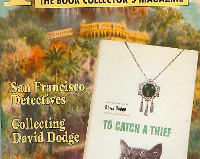 Firsts April 2002 Collecting David Dodge, San Francisco Detectives   (Magazine: Book Collecting,  Collectibles)