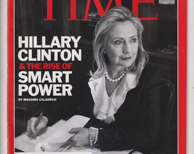 Time November 7, 2011 Hillary Clinton & The Rise of Smart Power, Tracking The Next Pandemic, Steve Jobs (Magazine: Current Events, Politics)