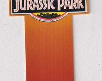 Vintage Jurassic Park Bookmark (Bookmark: Movie Tie-in) 1992