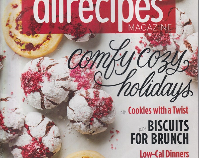Allrecipes December 2017/January 2018 Comfy Cozy Holidays (Magazine: Cooking, Recipes)
