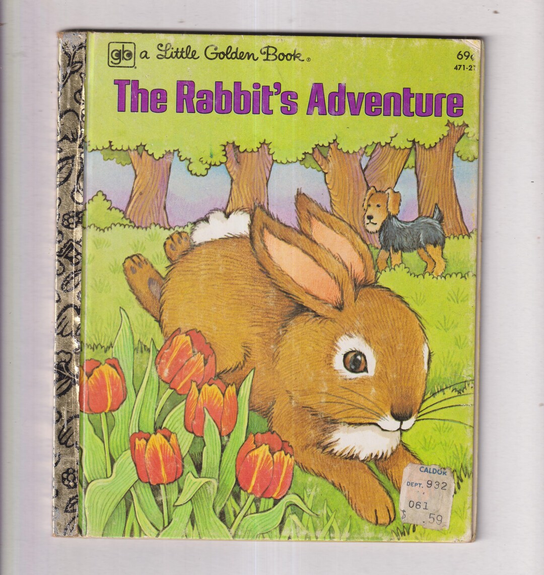 The Rabbit's Adventure Little Golden Book # 471-27 (hardcover: Children ...