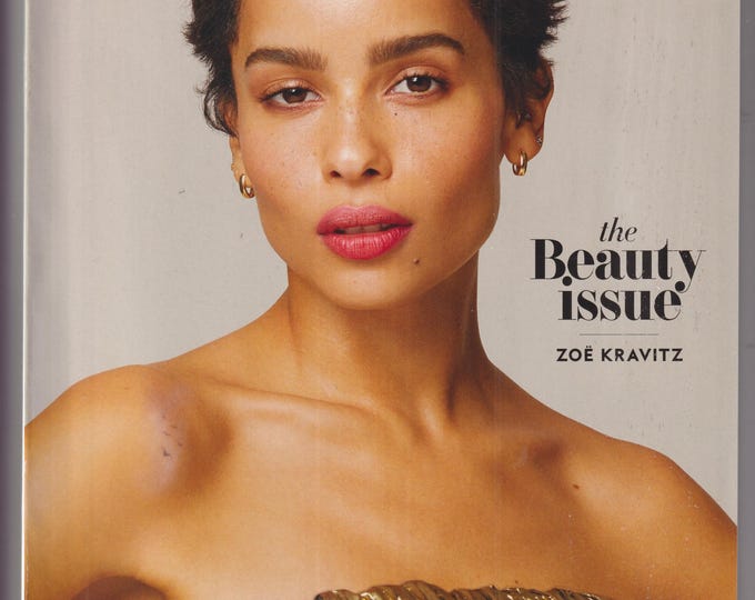 InStyle May 2018 Zoe Kravitz - The Beauty Issue (Magazine: Fashion, Lifestyle)