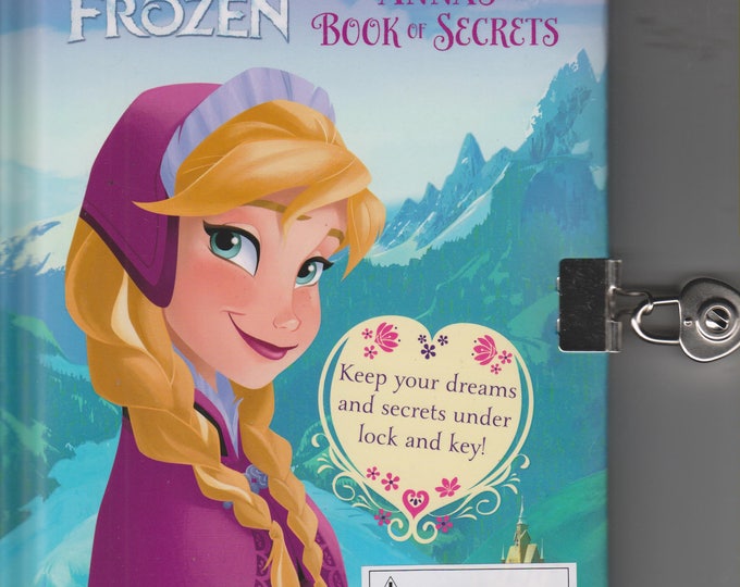 Anna Disney Frozen Anna's Book of Secrets  (Children's Journal) 2013