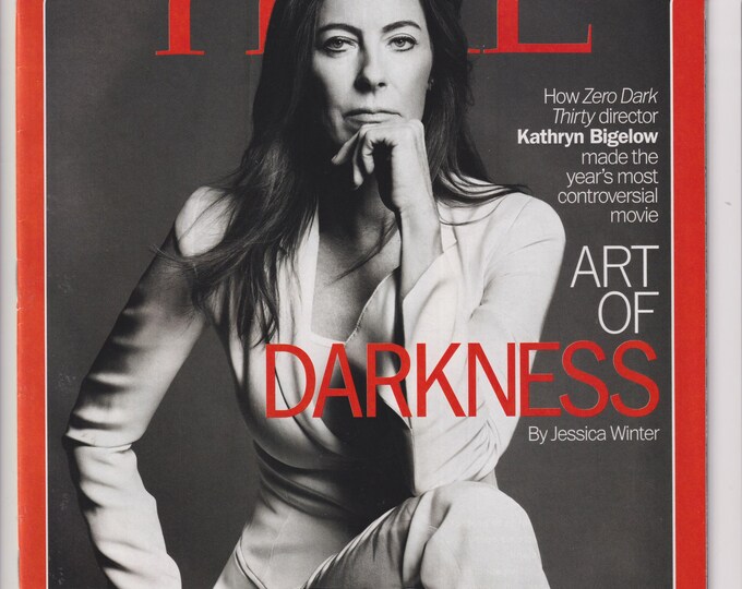 Time February 4, 2013 Kathryn Bigelow Art of Darkness, Africanistan, Al Gore is Back, Down With The Penny (Magazine: News, Politics)