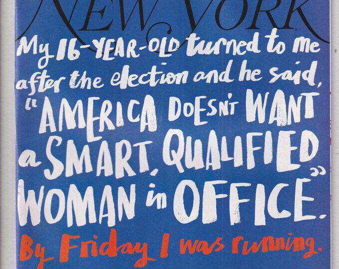New York January 22 - February 4, 2018 Women Politicians, Russia, Roseanne, Zach Galifianakis (Magazine: General Interest)