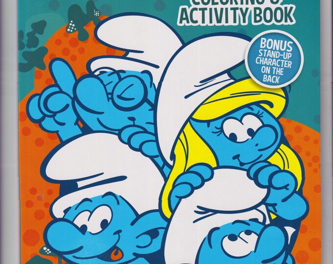 The Smurfs Jumbo Coloring and Activity Book  with Stand-Up Character (Coloring Book: Children Ages 4-8) 2025