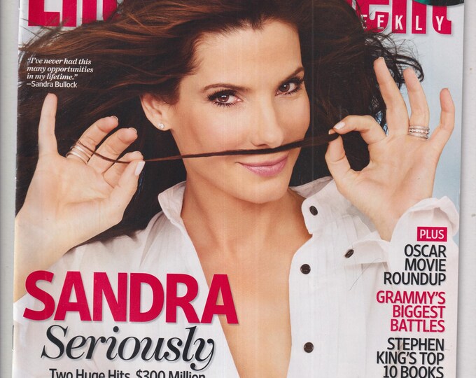 Entertainment Weekly December 18, 2009 Sandra Bullock, James Cameron on Avatar, Stephen King  (Magazine: Music, Film, TV, Celebrities)