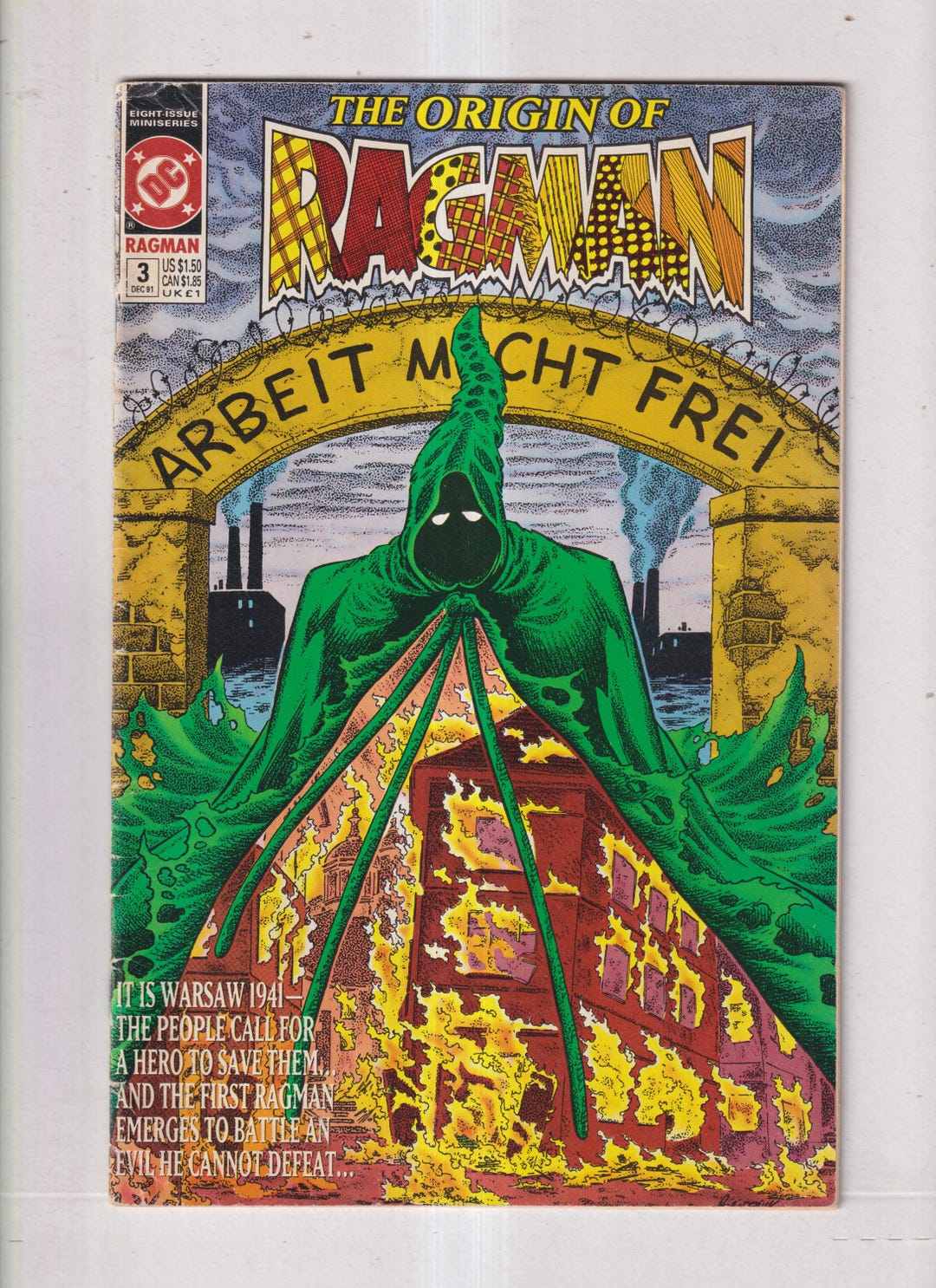The Ragman The Origin of Ragman #3 DC Comics December 1991 (comic: Fantasy ...