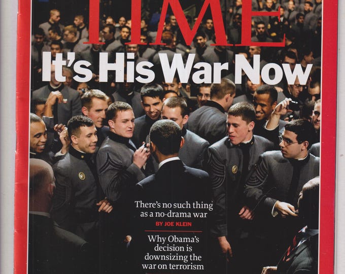 Time December 14, 2009 It's His (Obama) War Now, Tiger Woods,  Himalayas, Avatar (Magazine: Current Events, News, Politics)