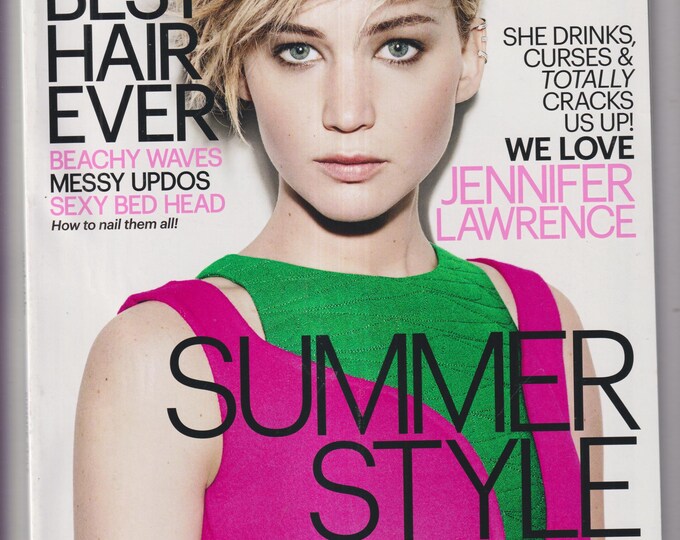 Marie Claire June 2014 We Love Jennifer Lawrence, Summer Style, Best Hair Ever, Your Perfect Weekend (Magazine: Women, Fashion, Lifestyle)